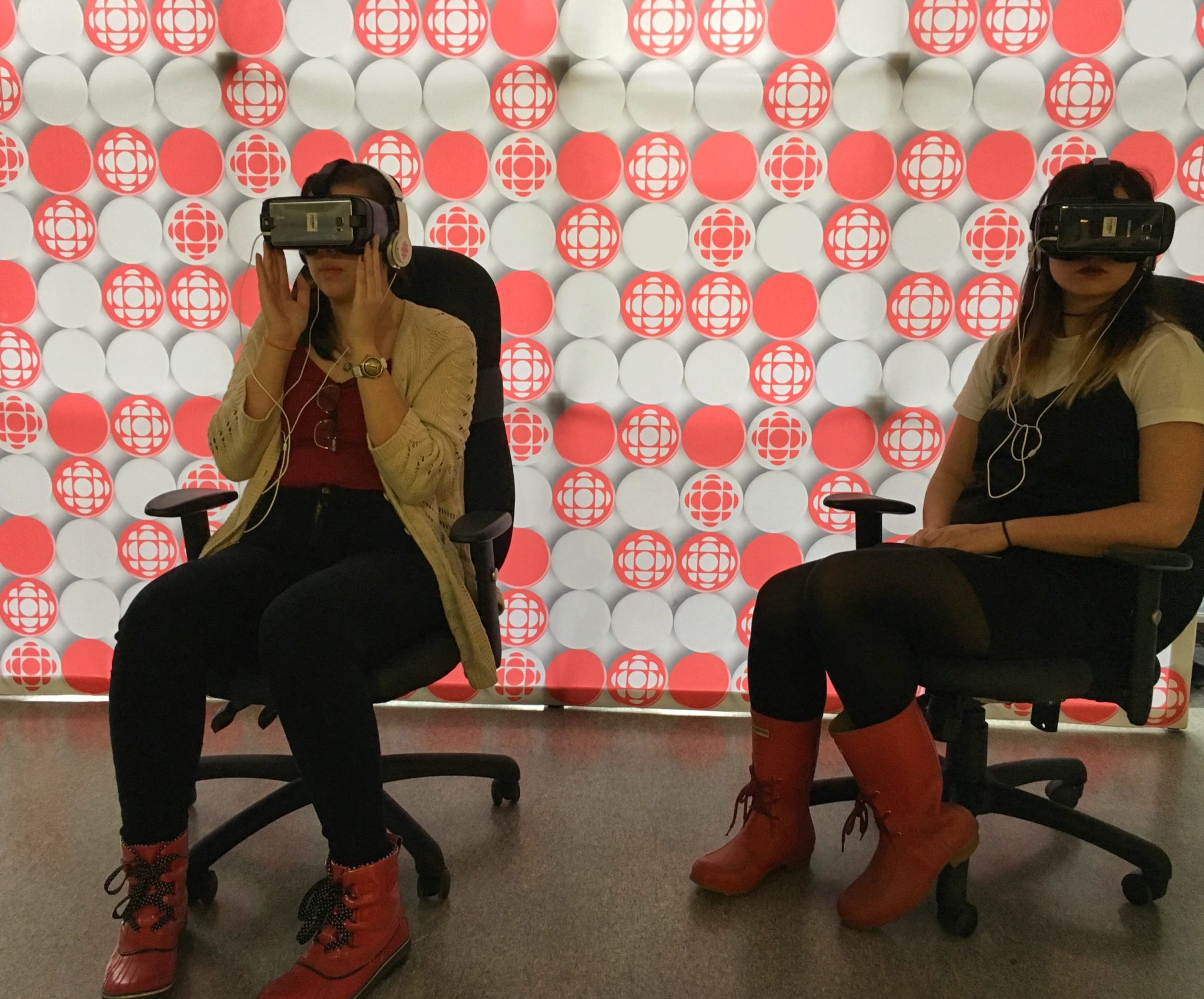 The Quidditch team. Highway of Tears virtual reality documentary