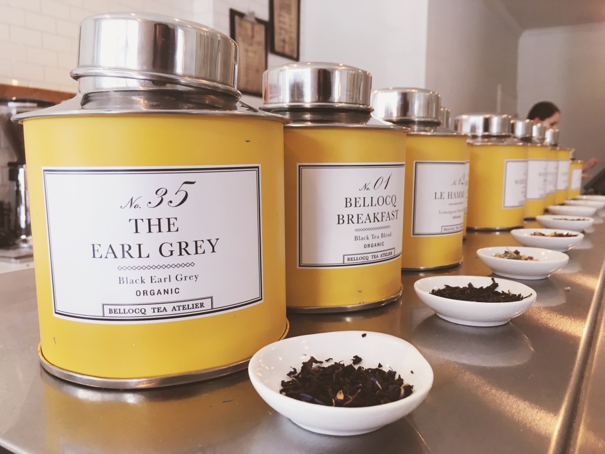 Bellocq's Earl Grey tea at High Tea Bakery